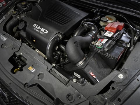 aFe Magnum FORCE Stage-2 Pro DRY S Cold Air Intake System 10-18 Ford Taurus SHO V6-3.5L (tt) thumbnail 9