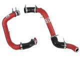 aFe Bladerunner 2.25in & 2.5in Intercooler Tubes Hot & Cold 16-18 Honda Civic I4-1.5L (t) - Red thumbnail 1