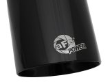 aFe MACH Force-Xp Univ 304 SS Double-Wall Clamp-On Exhaust Tip - Black - 3in Inlet - 4.5in Outlet thumbnail 8