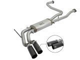 aFe Rebel Series 3in 409 SS Cat-Back Exhaust w/ Black Tips 04-15 Nissan Titan V8 5.6L thumbnail 2