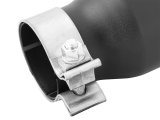 aFe MACH Force-XP 409 SS Single Wall Universal Clamp On Exhaust Tip - Black thumbnail 5