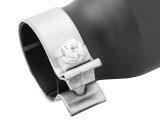 aFe MACH Force-XP 409 SS Single Wall Universal Clamp On Exhaust Tip - Black thumbnail 8