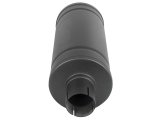 aFe MACH Force-Xp 409 SS Muffler w/ Black finish 2-1/2in Inlet & Outlet 14in x 16in Diameter thumbnail 9