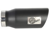 aFe MACH Force-XP 409 SS Right Side Single Wall Exhaust Tip 5in Inlet x 7in Outlet x 15in L thumbnail 5