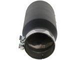 aFe MACH Force-XP 409 SS Right Side Single Wall Exhaust Tip 5in Inlet x 7in Outlet x 15in L thumbnail 8