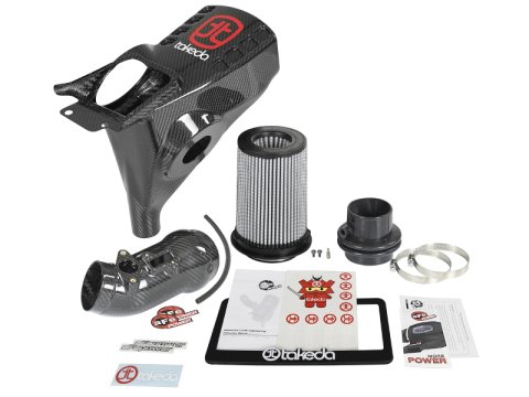 aFe Air Intake System Pro Dry S 17-19 Honda Civic Type R I4-2.0L (t) thumbnail 3