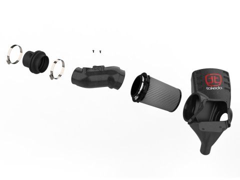 aFe Air Intake System Pro Dry S 17-19 Honda Civic Type R I4-2.0L (t) thumbnail 8