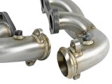 aFe Twisted Steel 1.75-2in 304 SS Headers 03-07 Ford Diesel Trucks V8-6.0L (td) thumbnail 4