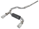 aFe Takeda 3in 304 SS Cat-Back Exhaust w/ Polished Tip 16-18 Ford Focus RS 2.3L (t) thumbnail 2