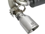 aFe Takeda 3in 304 SS Axle-Back Exhaust System w/ Polished Tip 16-18 Ford Focus RS 2.3L (t) thumbnail 4