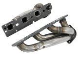 aFe Power Twisted Steel 304SS Shorty Header 09-18 Dodge Challenger / Charger V8-5.7L thumbnail 1
