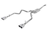 aFe Vulcan Series 3in-2-1/2in 304 SS Cat-Back 2019 GM Silverado 1500 V8-5.3L w/ Polished Tips thumbnail 1