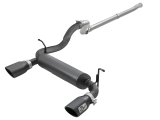 aFe Rebel Series 2.5in 409 SS Cat-Back Exhaust w/ Black Tips 18-19 Jeep Wrangler (JL) V6 3.6L thumbnail 1