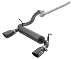 aFe Rebel Series 2.5in 409 SS Cat-Back Exhaust w/ Black Tips 18-19 Jeep Wrangler (JL) V6 3.6L thumbnail 2