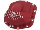 aFe Power Pro Series Front Differential Cover Red w/Machined Fins 18-19 Jeep JL (Dana M210) thumbnail 2