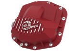 aFe Power Pro Series Front Differential Cover Red w/Machined Fins 18-19 Jeep JL (Dana M210) thumbnail 4