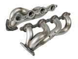 aFe Twisted Steel 1-3/4in 304SS Shorty Headers 2019 GM Silverado / Sierra 1500 V8-5.3L/6.2L thumbnail 1