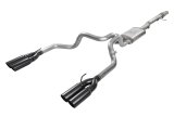 aFe Vulcan Series 4-3in 304SS Exhaust Cat-Back w/ Blk Tips 2019 GM Silverado/Sierra 1500 V8-6.2L thumbnail 2
