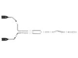 aFe Vulcan Series 4-3in 304SS Exhaust Cat-Back w/ Blk Tips 2019 GM Silverado/Sierra 1500 V8-6.2L thumbnail 7