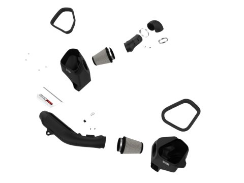 aFe POWER Magnum FORCE Stage-2 Pro DRY S Cold Air Intake System 15-19 BMW M3/M4 3.0L thumbnail 5