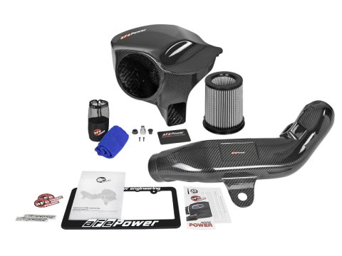 aFe Black Series Carbon Fiber CAIS w/PDS Filter 16-18 BMW M2 (F87) L6-3.0L thumbnail 5