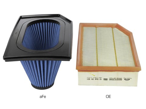 aFe Magnum FLOW PRO 5R Inverted Air Filter 18-19 Jeep Wrangler (JL) I4-2.0L(t) / V6-3.6 thumbnail 6