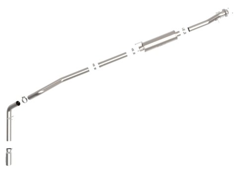 aFe Vulcan Series 3 1/2in 304 SS Cat-Back 13-19 Ford Transit V6 3.5 Twin Turbo w/ Polished Tip thumbnail 5