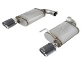 aFe MACH Force Xp SS Axle Back Exhaust System w/ Carbon Fiber Tips 15-17 Ford Mustang GT V8-5.0L thumbnail 3
