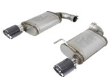 aFe MACH Force Xp SS Axle Back Exhaust System w/ Carbon Fiber Tips 15-17 Ford Mustang GT V8-5.0L thumbnail 7