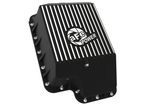 aFe Transmission Pan (Black); Ford Diesel Trucks 03-10 V8-6.0/6.4L (td) thumbnail 8