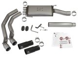 aFe Rebel Exhausts Cat-Back SS Ford F-150 04-08 V8 4.6/5.4L w/ Black Tips thumbnail 3