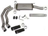 aFe Rebel Exhausts Cat-Back SS Ford F-150 04-08 V8 4.6/5.4L w/ Black Tips thumbnail 4