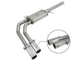 aFe Rebel Series CB 3in Middle Side Exit SS Exht w/Polish Tips 09-16 Chevy Silverado/GMC Sierra 1500 thumbnail 1