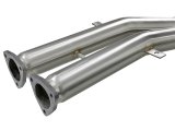 aFe MACH Force-Xp 2.5in 304 SS Cat-Back Exhaust w/ Polished Tips 01-06 BMW M3 thumbnail 3