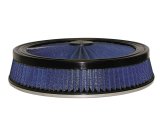 aFe MagnumFLOW Air Filters Round Racing P5R A/F TOP Racer 14D x 3H (Blk/Blue) thumbnail 1