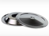aFe MagnumFLOW Air Filters Round Racing A/F Chrome Top & Base 14 w/7/8 Drop thumbnail 2