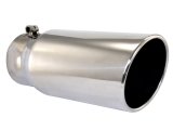 aFe MACH Force XP Exhausts Tips SS-304 EXH Tip 4x5x12L Direct Bolt-On (pol) thumbnail 1