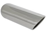 aFe MACH Force XP Exhausts Tips SS-304 EXH Tip 3In x 4Out x 12L Sgl-Ang Weld On thumbnail 4