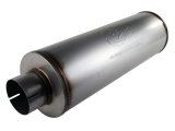 aFe MACH Force XP Exhausts Mufflers SS-409 EXH Muffler 4 ID In/Out 8 Dia thumbnail 1