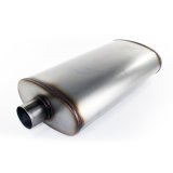 aFe MACH Force XP Exhausts Mufflers SS-409 EXH Muffler 3In/Out 5x11 Body Brushed thumbnail 2