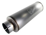aFe MACH Force XP Exhausts Mufflers SS-409 EXH Muffler 5 ID In/Out 8 Dia thumbnail 1