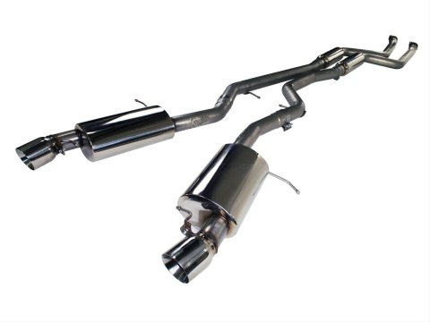 aFe MACH Force XP 11-12 BMW 335i L6-3.0L N55 E90/92 304SS 2.75in. Cat-Back Exhaust System thumbnail 1