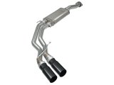 aFe Rebel Exhausts 3in SS Cat-Back 15-16 Ford F-150 EcoBoost V6 2.7/3.5L V8 5.0L w/ Black Tips thumbnail 2