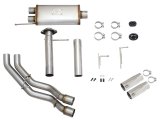 aFe Rebel Exhausts 3in SS Cat-Back 09-14 Ford F-150 4.6/5.0/5.4L w/ Polished Tips thumbnail 4