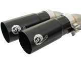 aFe Rebel Exhausts 3in SS Cat-Back 09-14 Ford F-150 4.6/5.0/5.4L w/ Black Tips thumbnail 6