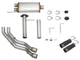 aFe Rebel Exhausts 3in SS Cat-Back 09-14 Ford F-150 4.6/5.0/5.4L w/ Black Tips thumbnail 8
