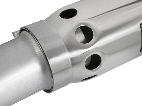 aFe LARGE BORE HD 3.5in DPF-Back SS Exhaust w/Polished Tip 2016 GM Colorado/Canyon 2.8L (td) thumbnail 3