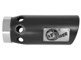 aFe Power Intercooled Tip Stainless Steel - Black 4in In x 5in Out x 12in L Bolt-On thumbnail 9