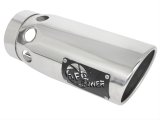 aFe Power Intercooled Tip Stainless Steel - Polished 4in In x 5in Out x 12in L Bolt-On thumbnail 1