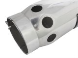 aFe Power Intercooled Tip Stainless Steel - Polished 4in In x 5in Out x 12in L Bolt-On thumbnail 2